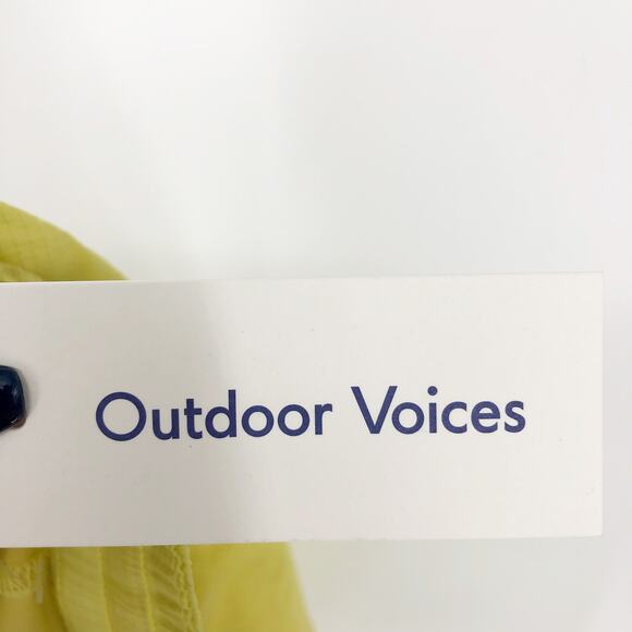OUTDOOR VOICES Men's BreakLite 5" Short XS Pear Green Lightweight Liner NWT - Picture 12 of 12